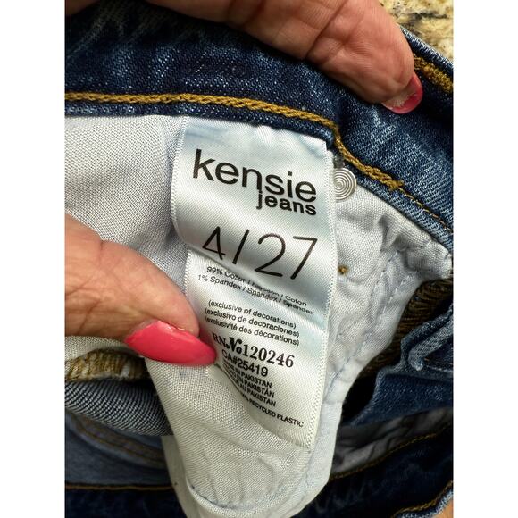 Kensie jean shorts The Short size 4 27 NWT - Picture 6 of 7